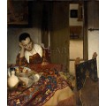 Спяща млада жена (1657) РЕПРОДУКЦИИ НА КАРТИНИ